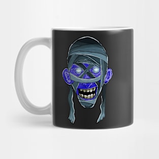 Blue Scary Mummy Mug